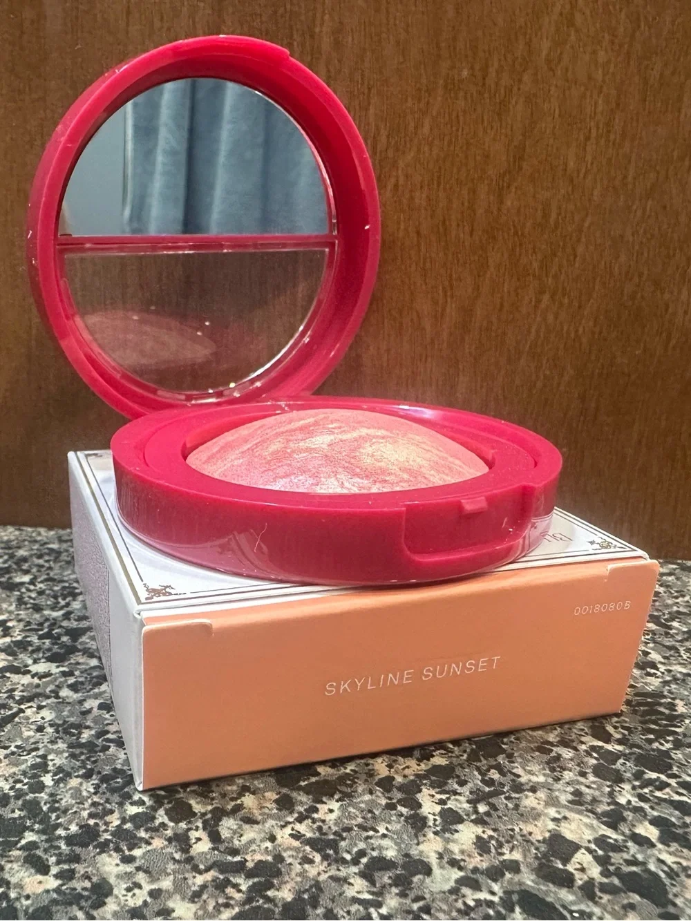 🆕Laura Geller Limited Edition marbleized Baked Blush-n-Brighten 🌅skyline sunset🌇